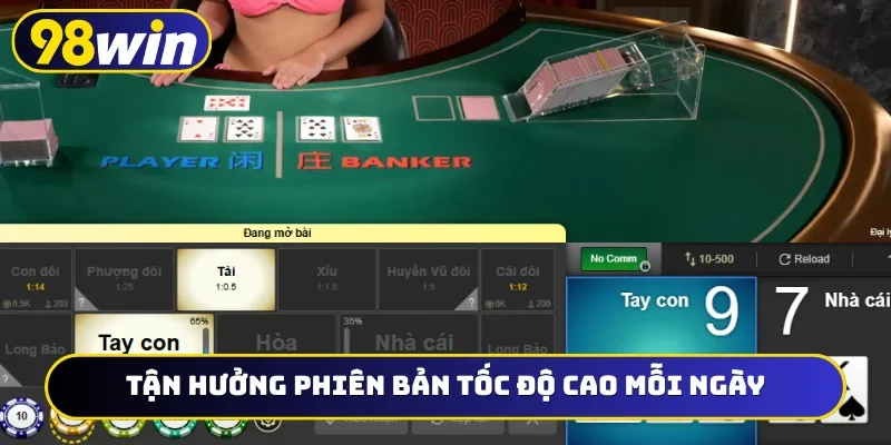 Tận hưởng phiên bản tốc độ cao mỗi ngày